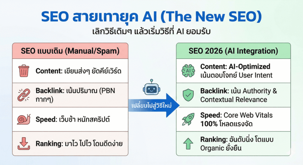 SEO สายเทา 2026